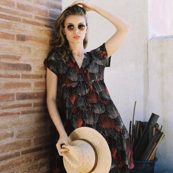 Anthropologie Dresses & Skirts - ANTHROPOLOGIE Maeve Tania Tiered Tunic Dress {N46}